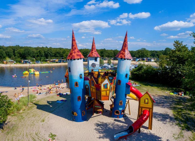 Vechtdalchalet De Berk, 5 Sterrenpark Capfun Stoetenslagh Rheezerveen 외부 사진